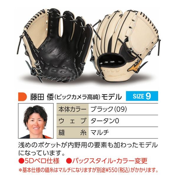 ソフトボールオーダーグラブ ミズノ ミズノプロ 藤田倭モデル 投手用 z